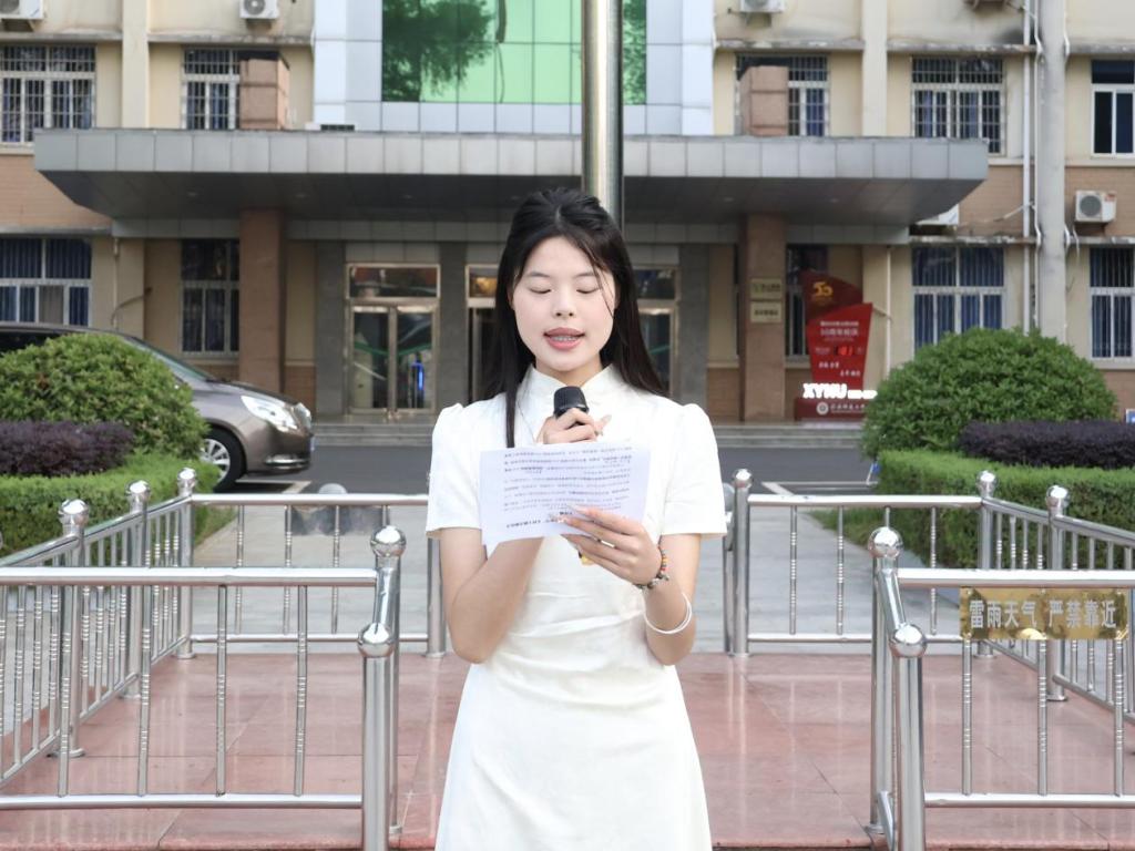 “五四传薪火，青年勇担当”｜威尼斯官网与校...